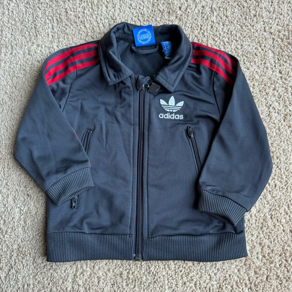 Adidas | Three Stripe Jacket 9-12 M